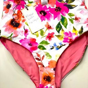 Women’s High-Rise Reversible Swim Bottoms- Small